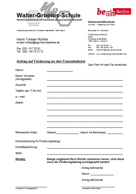 Foerderantrag